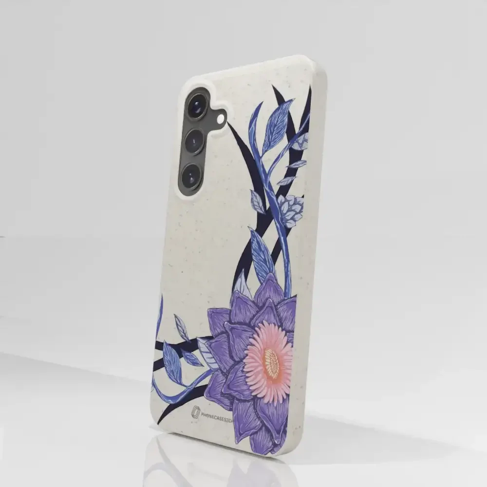 Black Lotus Official White Compostable Phone Case Flower - Image 84