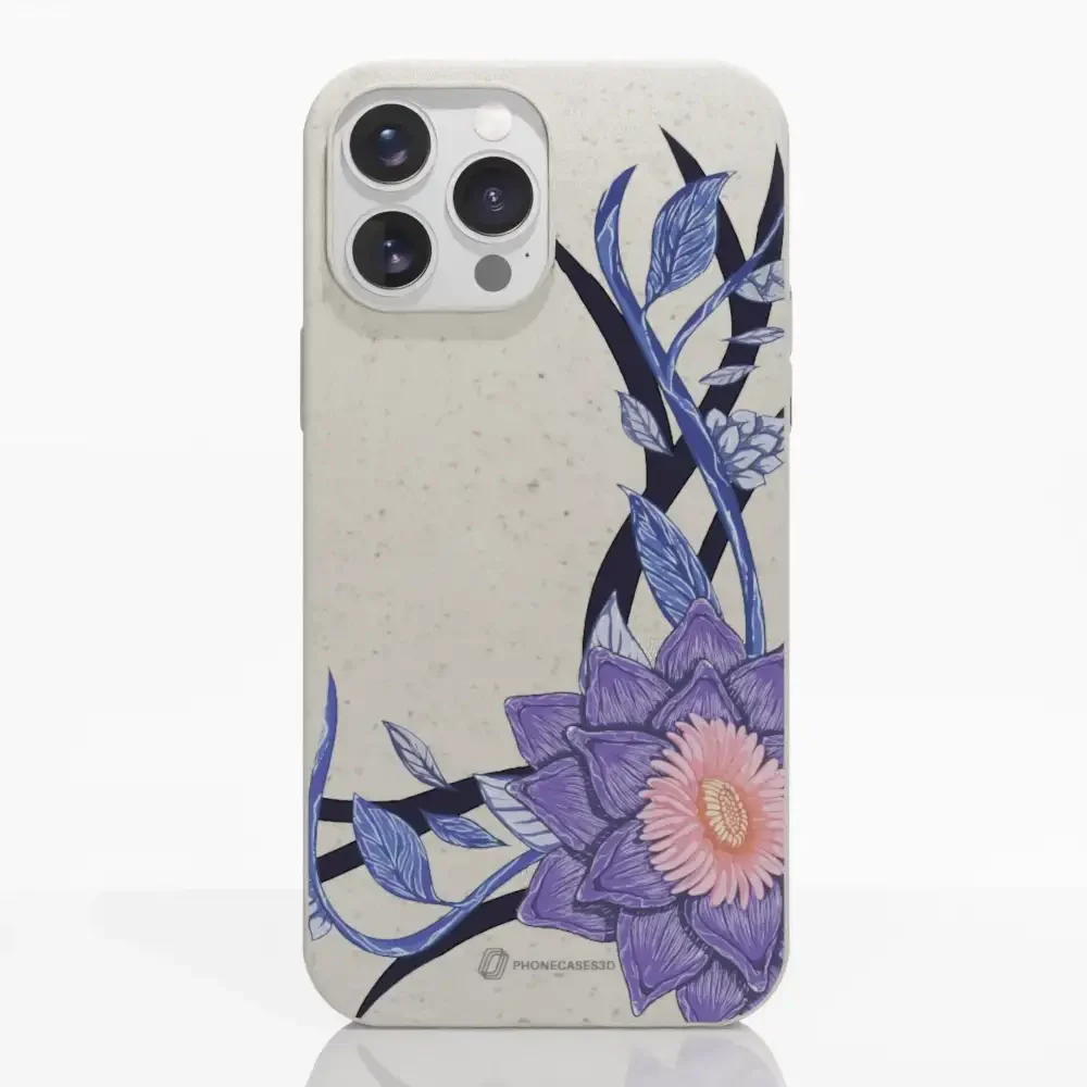 Black Lotus Official White Compostable Phone Case Flower - Image 9