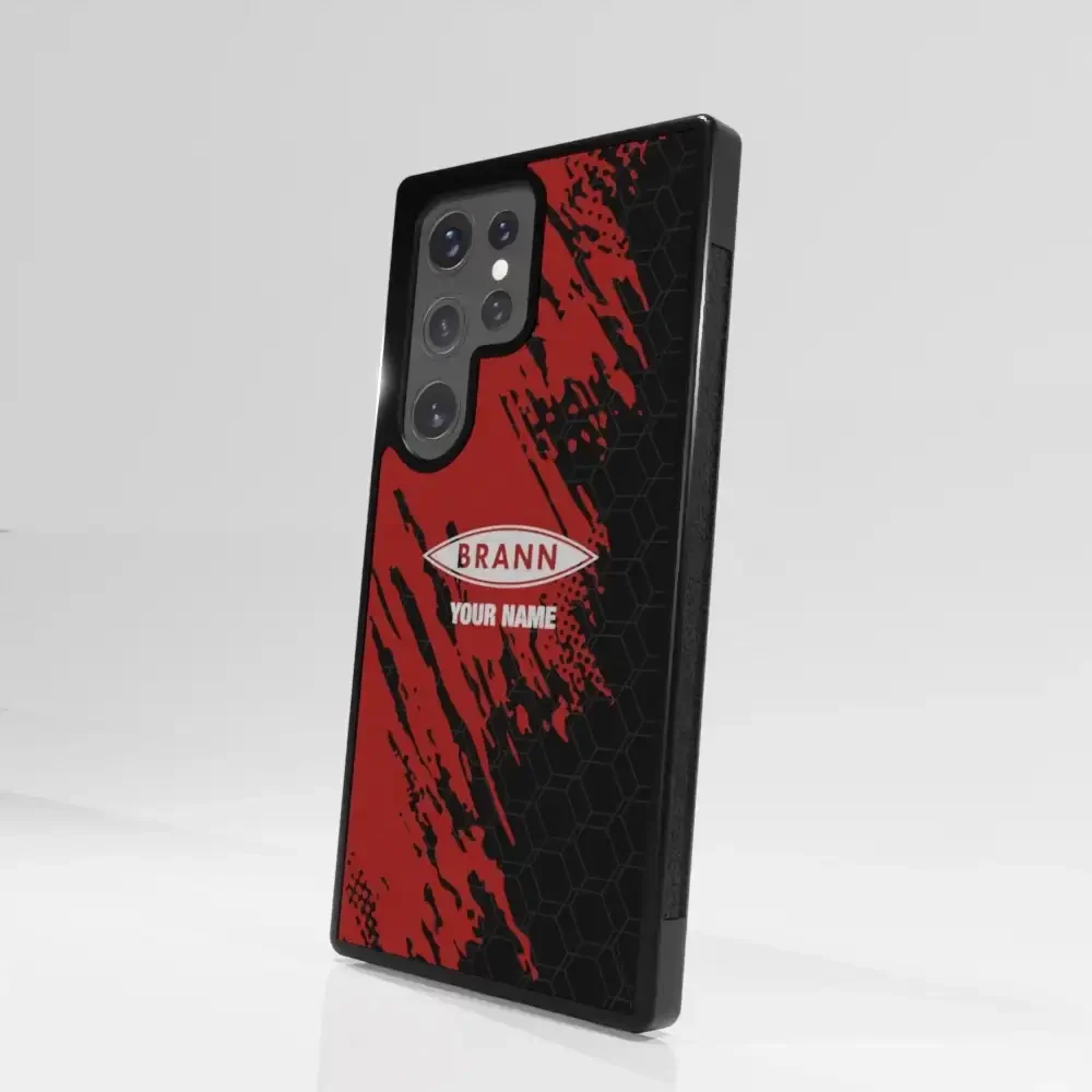 Brann SK Official 3D Phone Case Design Black & Red - Image 108