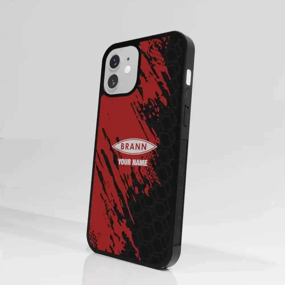 Brann SK Official 3D Phone Case Design Black & Red - Image 73