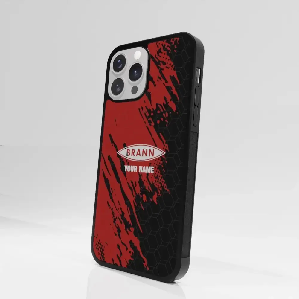 Brann SK Official 3D Phone Case Design Black & Red - Image 80