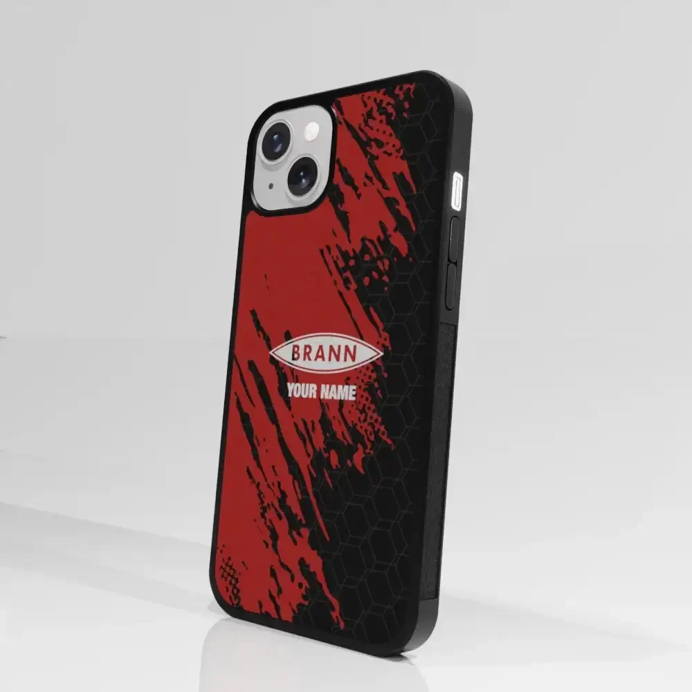 Brann SK Official 3D Phone Case Design Black & Red - Image 86