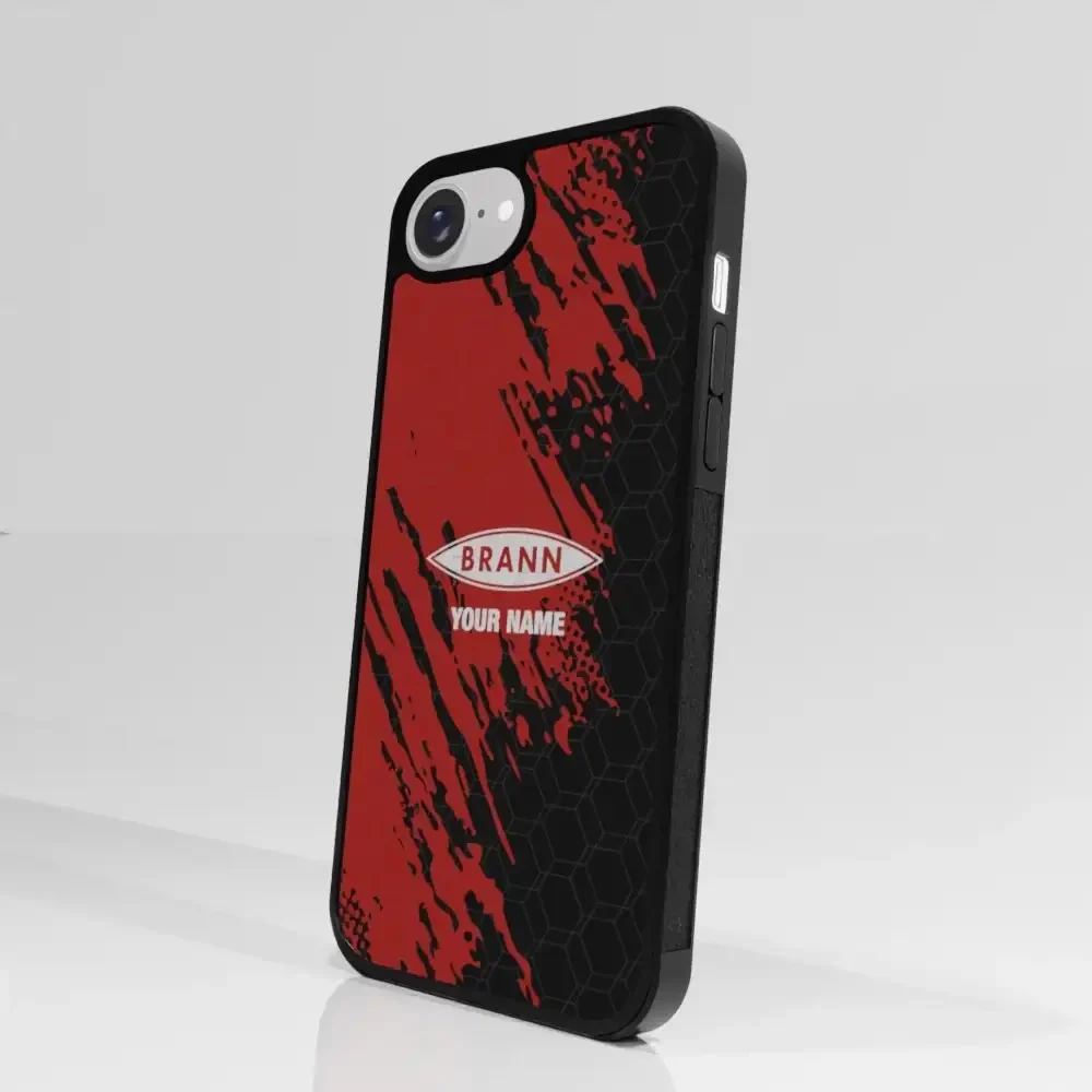 Brann SK Official 3D Phone Case Design Black & Red - Image 90