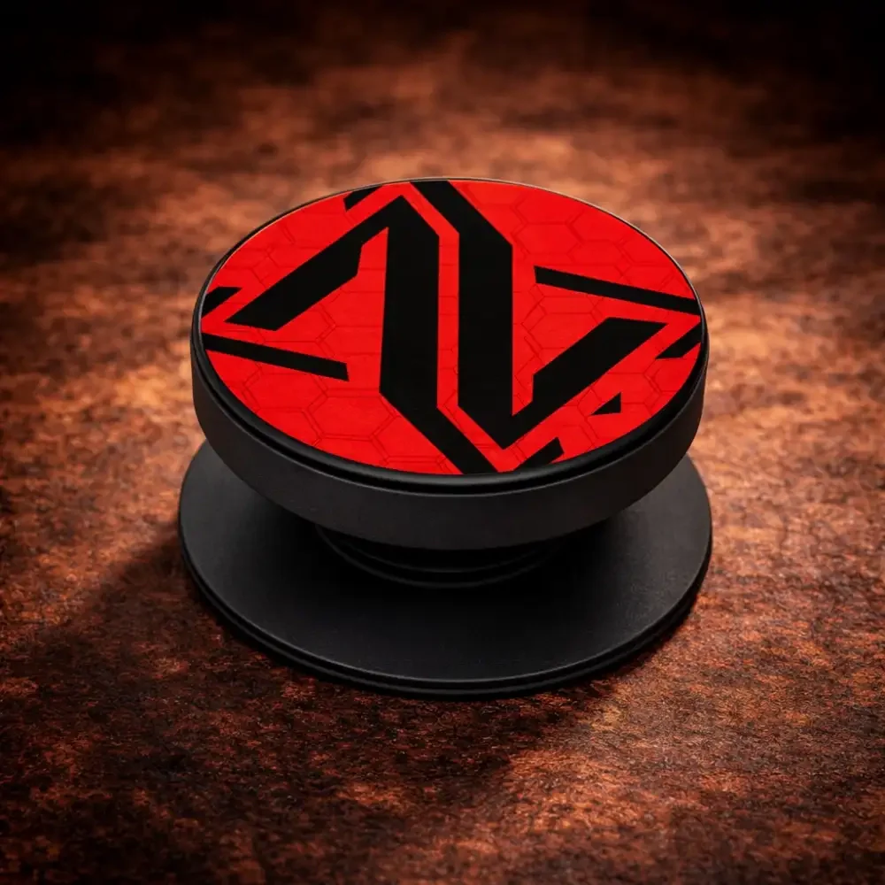 Cyrex Official 3D Phone Grip Design Red