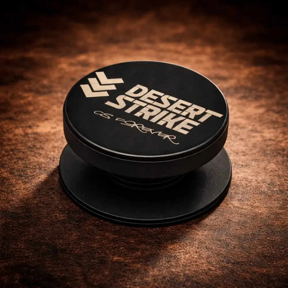 Desert Strike Official 3D Phone Grip Design Black