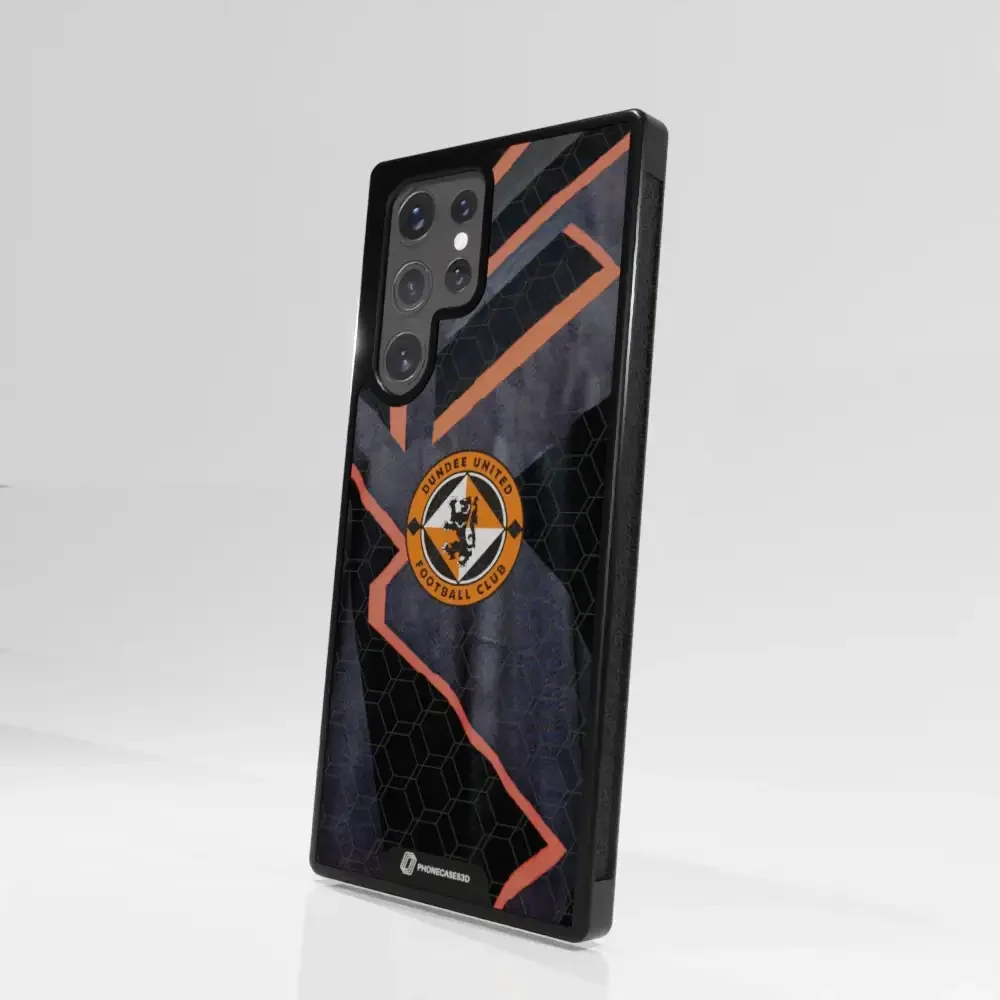Dundee United Official 3D Phone Case Black T- shirt - Image 102