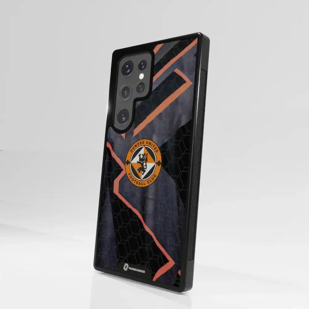 Dundee United Official 3D Phone Case Black T- shirt - Image 108