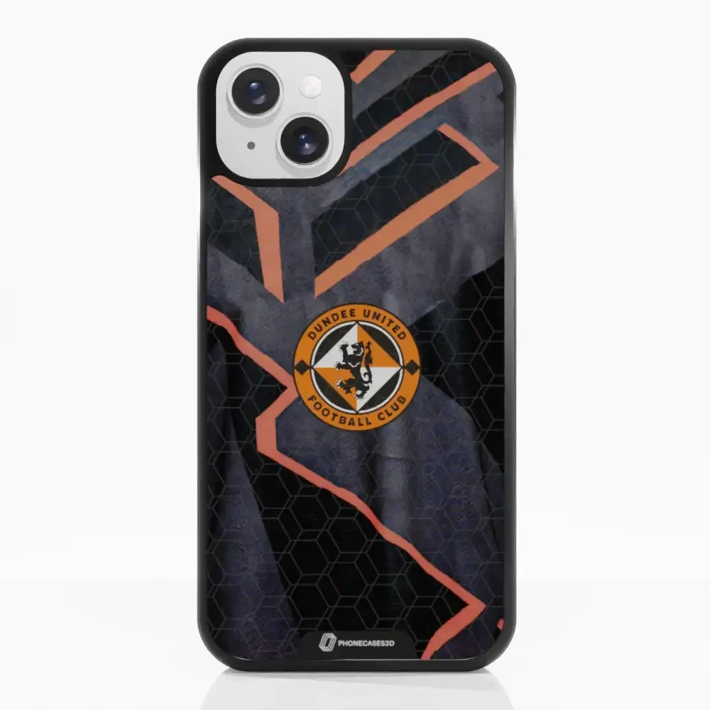 Dundee United Official 3D Phone Case Black T- shirt - Image 13