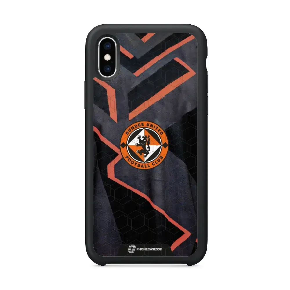 Dundee United Official 3D Phone Case Black T- shirt - Image 37