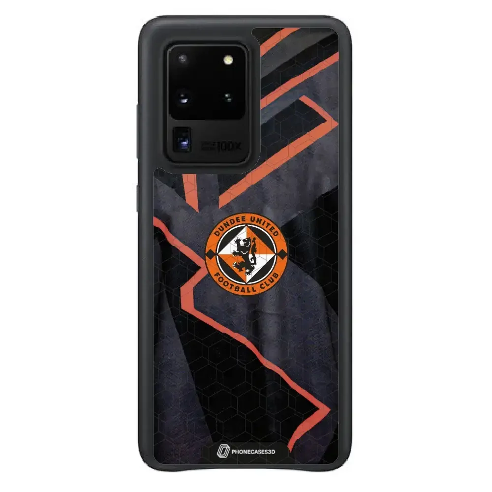 Dundee United Official 3D Phone Case Black T- shirt - Image 46
