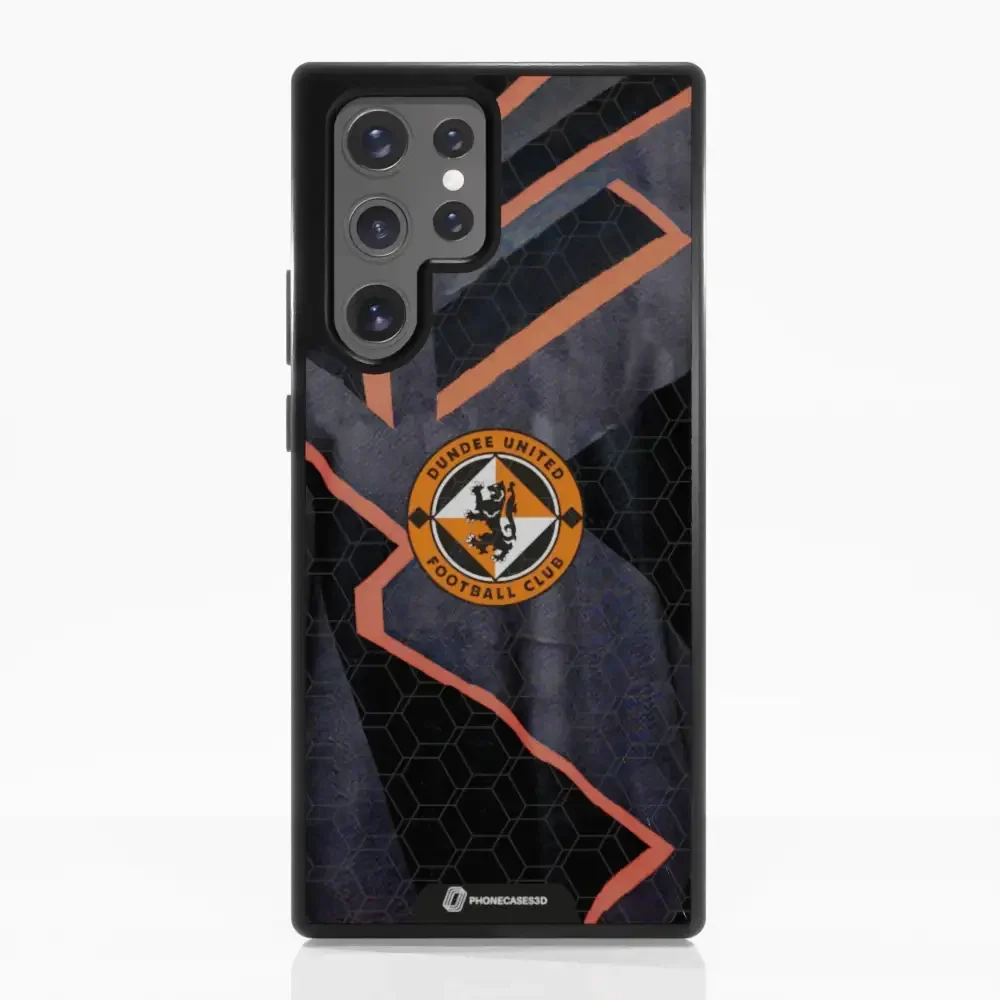 Dundee United Official 3D Phone Case Black T- shirt - Image 56