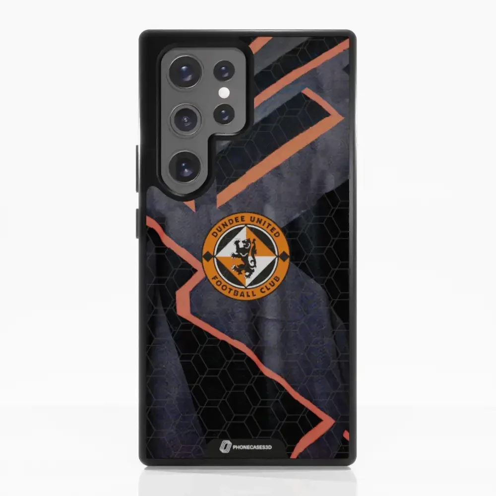 Dundee United Official 3D Phone Case Black T- shirt - Image 62