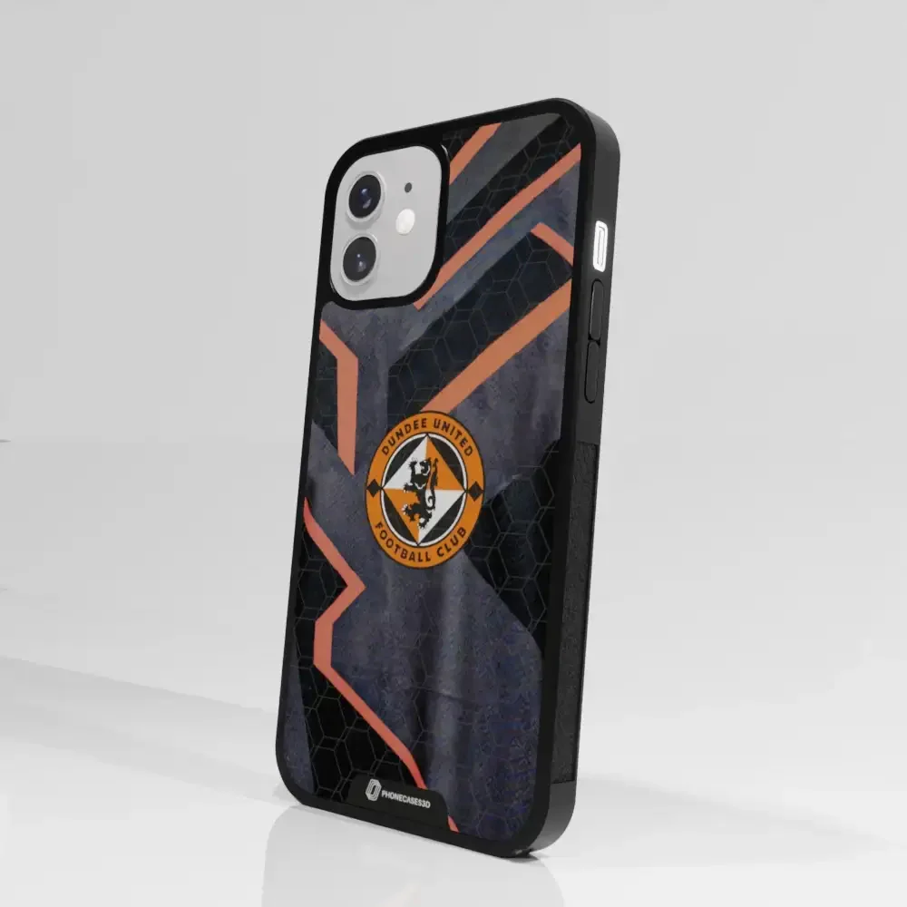 Dundee United Official 3D Phone Case Black T- shirt - Image 73