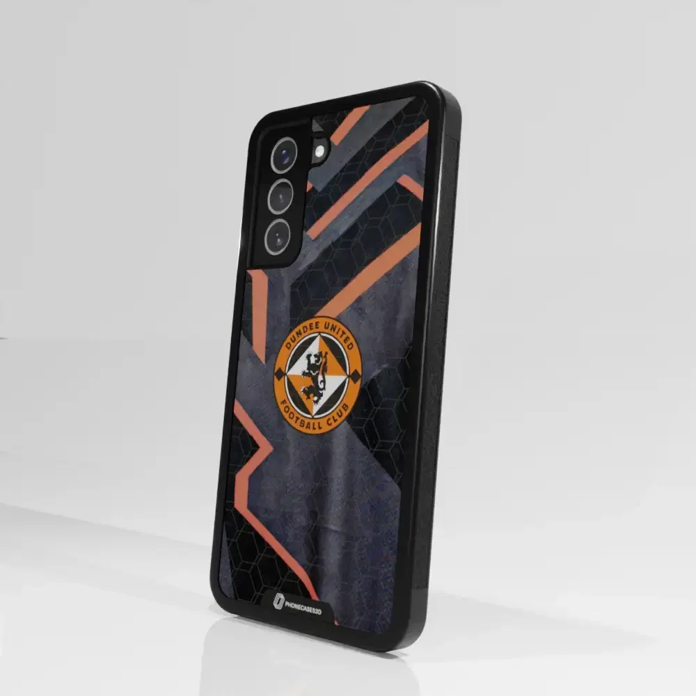 Dundee United Official 3D Phone Case Black T- shirt - Image 94