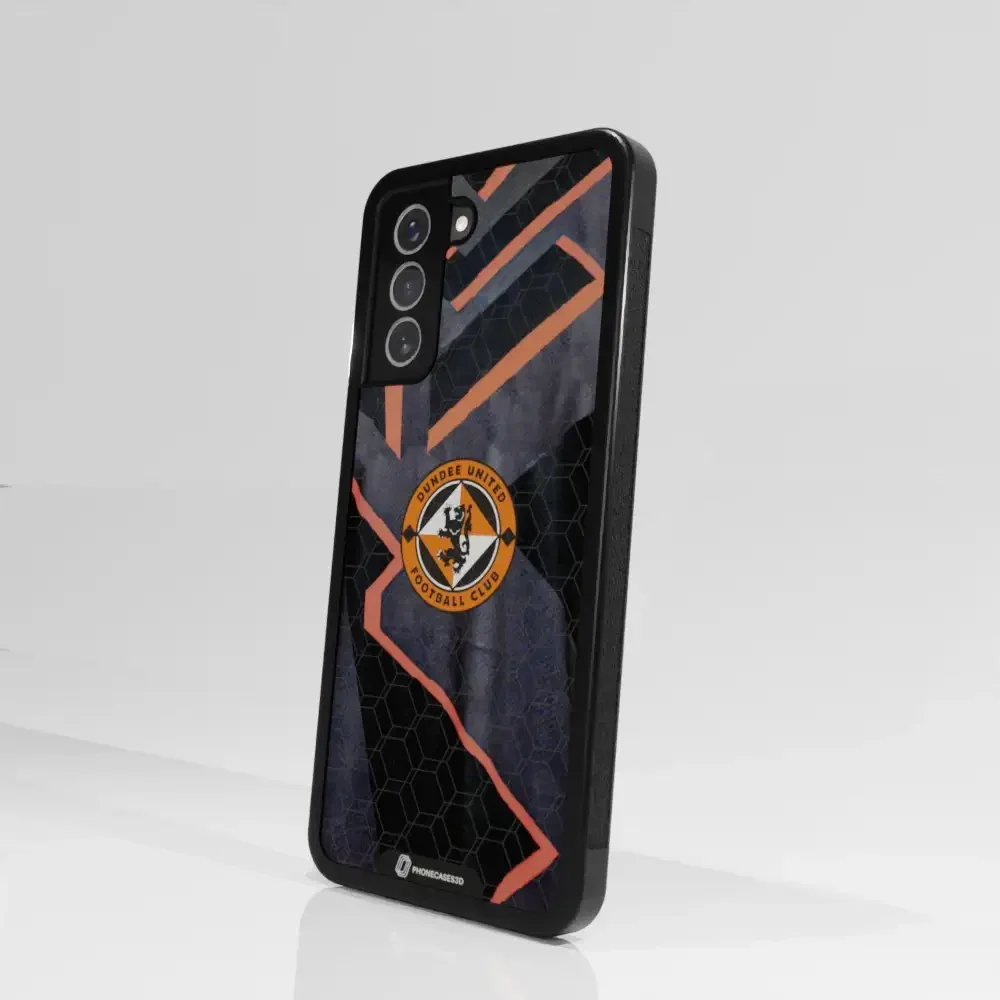 Dundee United Official 3D Phone Case Black T- shirt - Image 95