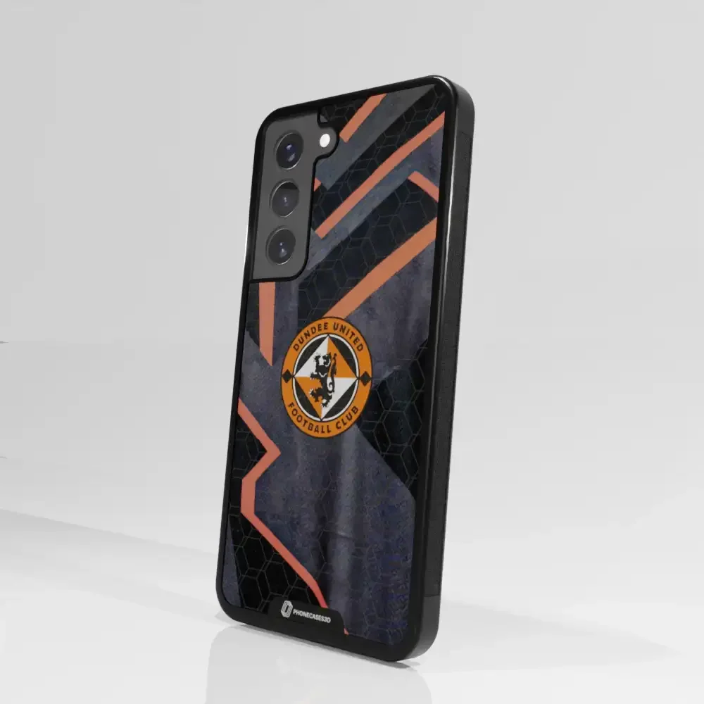 Dundee United Official 3D Phone Case Black T- shirt - Image 97