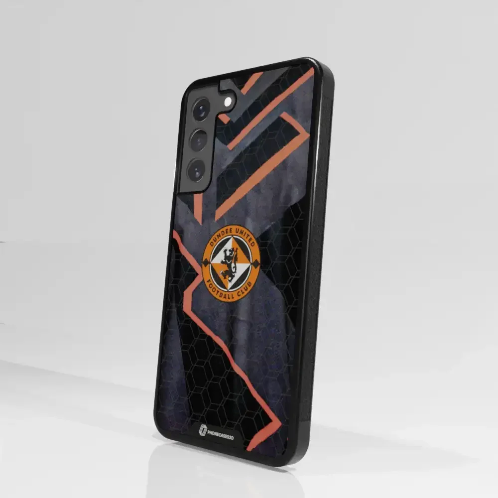 Dundee United Official 3D Phone Case Black T- shirt - Image 98