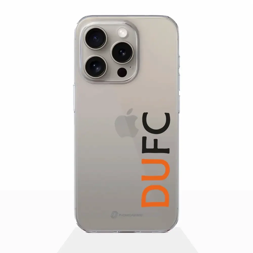 Dundee United Official Clear Phone Case Design Acronyms - Image 12