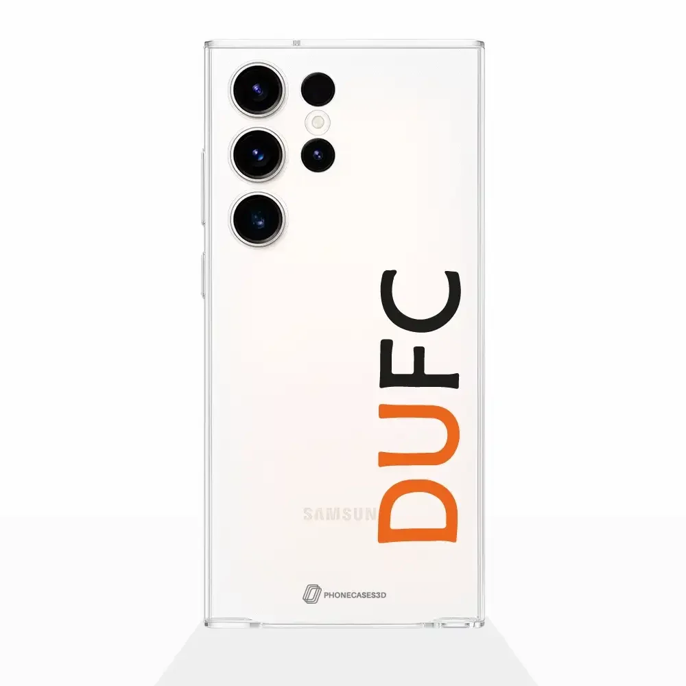 Dundee United Official Clear Phone Case Design Acronyms - Image 28