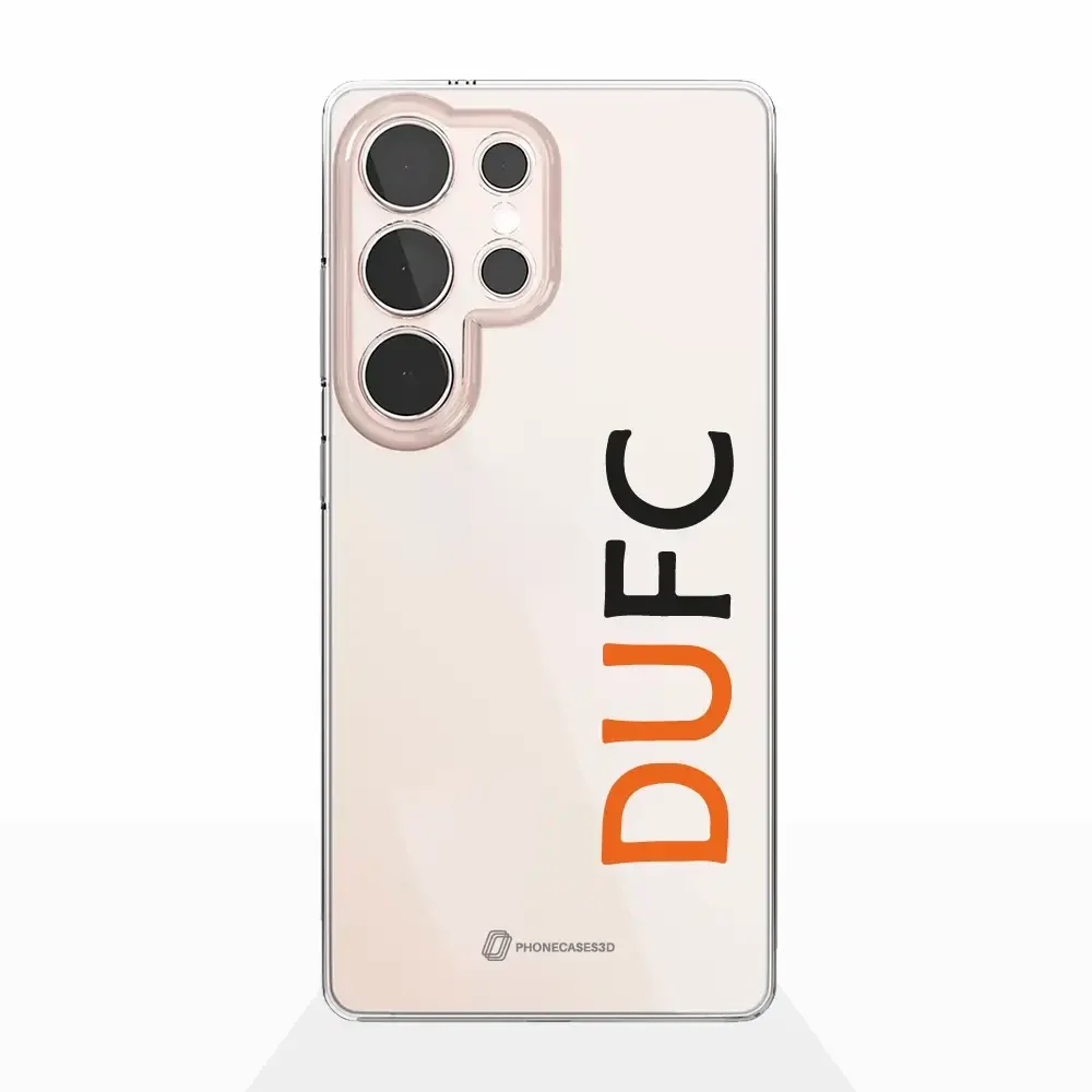Dundee United Official Clear Phone Case Design Acronyms - Image 31