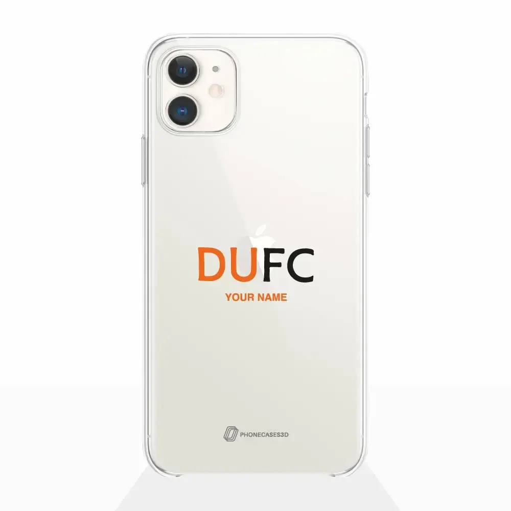 Dundee United Official Clear Phone Case Design DUFC - Image 2