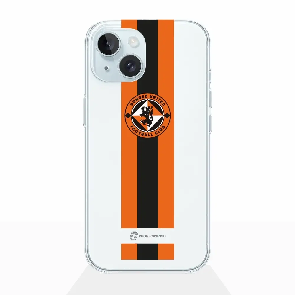 Dundee United Official Clear Phone Case Design Stripes - Image 11