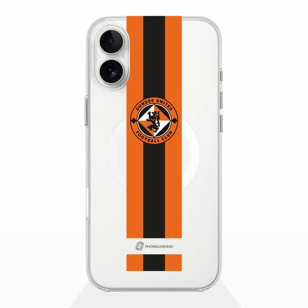 Dundee United Official Clear Phone Case Design Stripes - Image 16