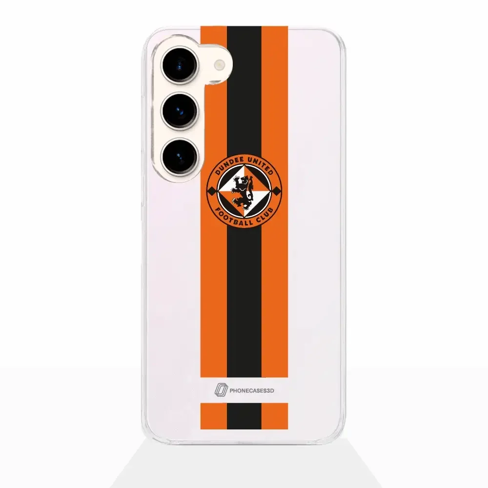Dundee United Official Clear Phone Case Design Stripes - Image 27
