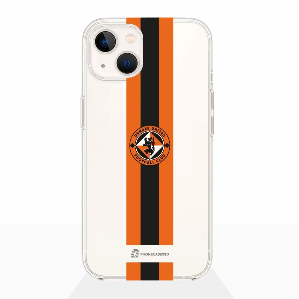 Dundee United Official Clear Phone Case Design Stripes - Image 4