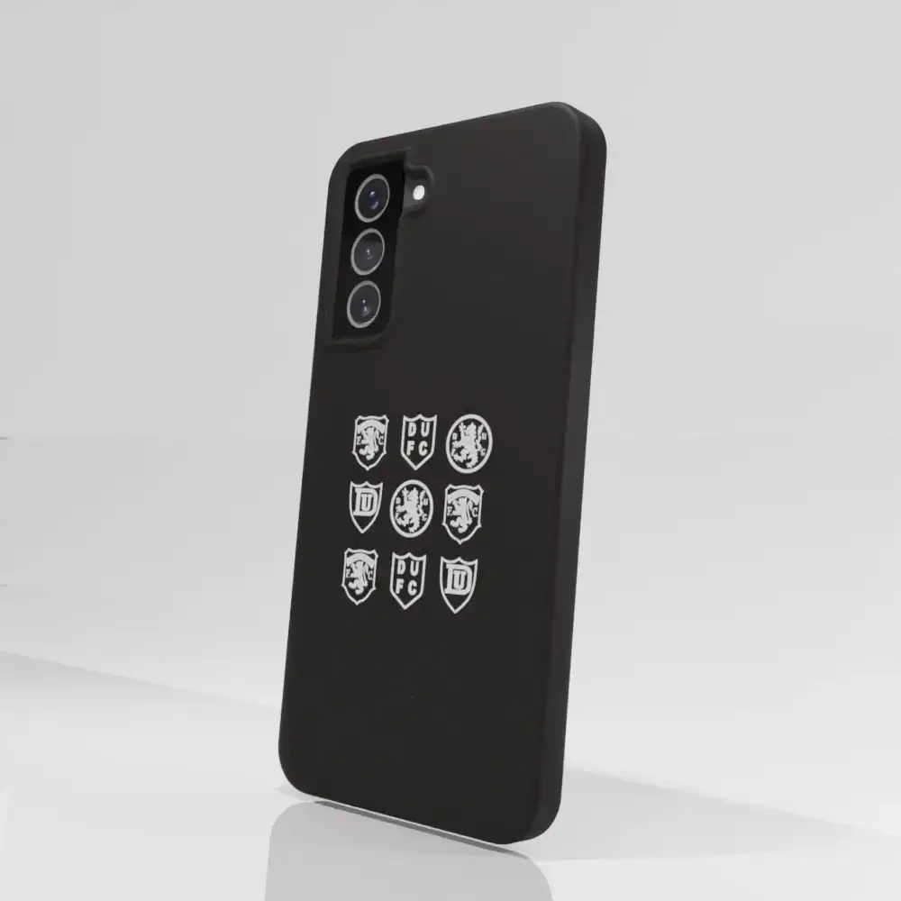 Dundee United Official Compostable Phone Case Design Classic Shield Grid - Image 67