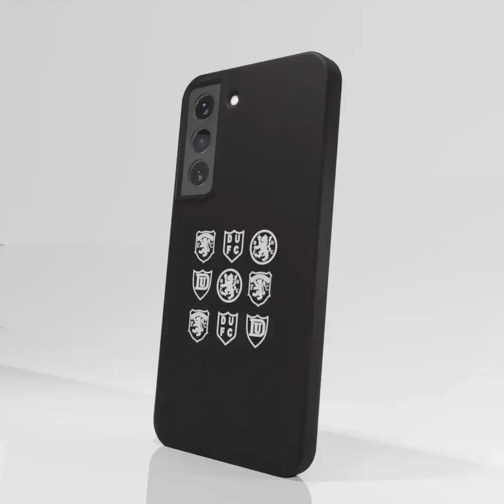 Dundee United Official Compostable Phone Case Design Classic Shield Grid - Image 71