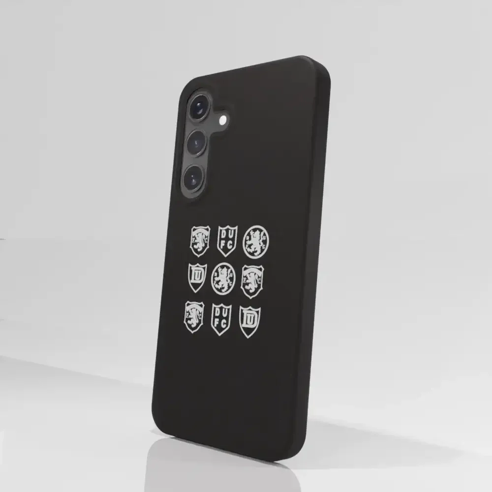 Dundee United Official Compostable Phone Case Design Classic Shield Grid - Image 77