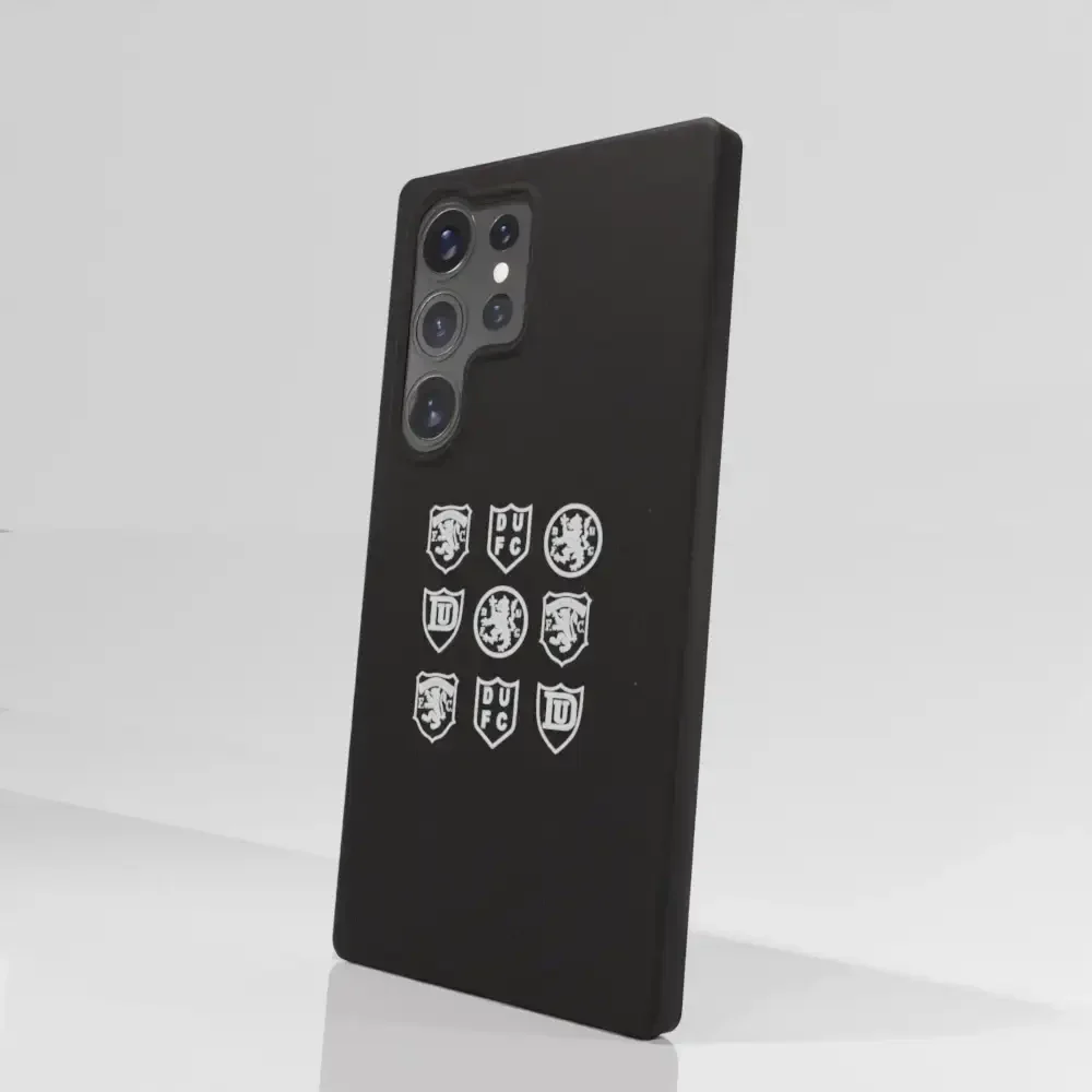 Dundee United Official Compostable Phone Case Design Classic Shield Grid - Image 78