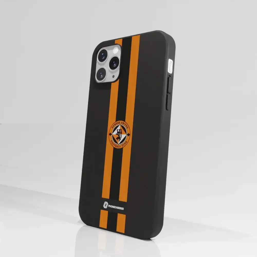 Dundee United Official Compostable Phone Case Design Stripes - Image 46