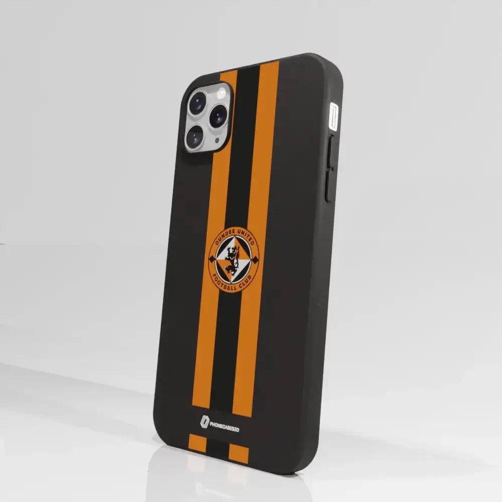 Dundee United Official Compostable Phone Case Design Stripes - Image 47
