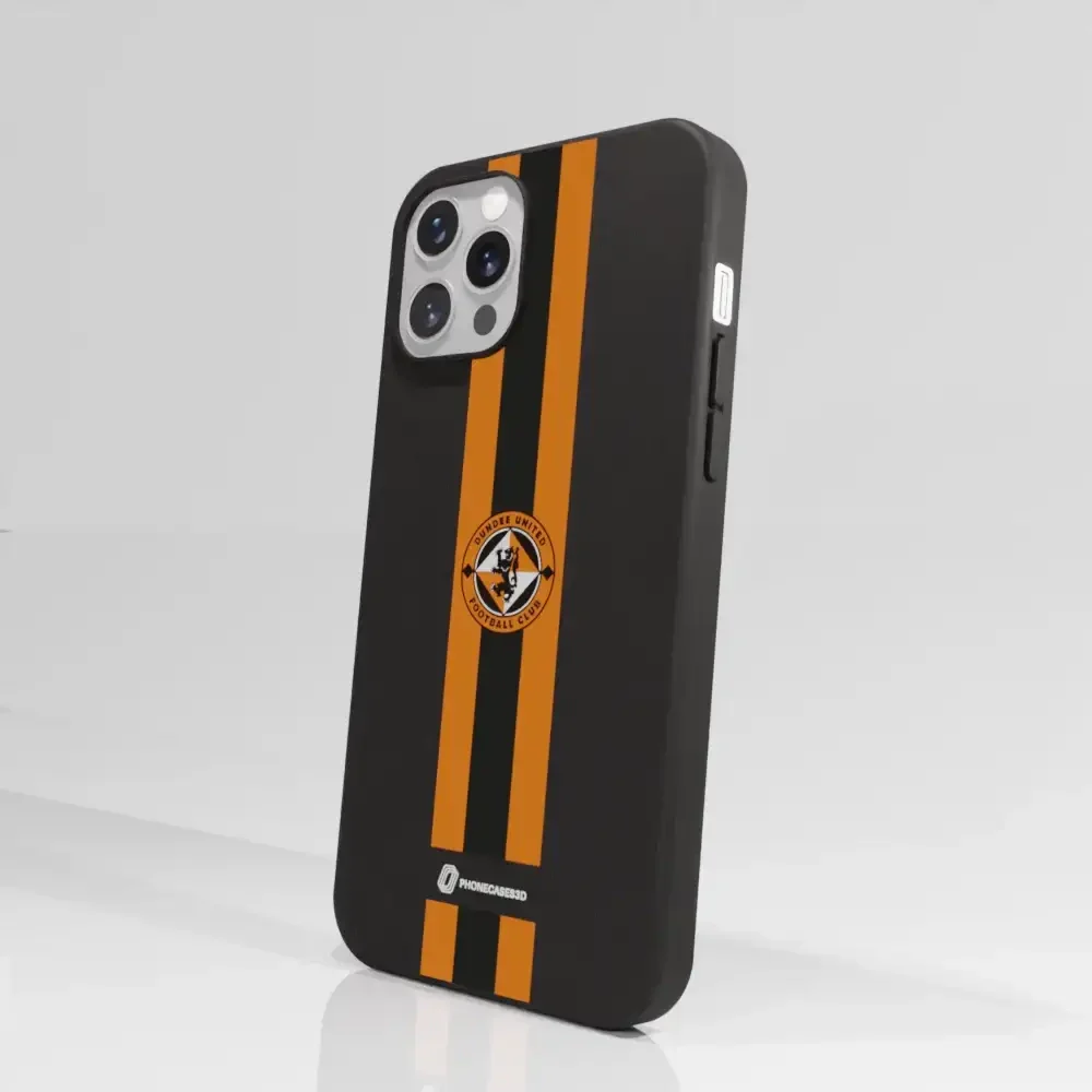 Dundee United Official Compostable Phone Case Design Stripes - Image 49