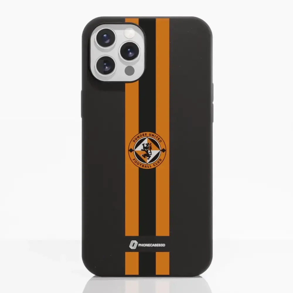 Dundee United Official Compostable Phone Case Design Stripes - Image 5