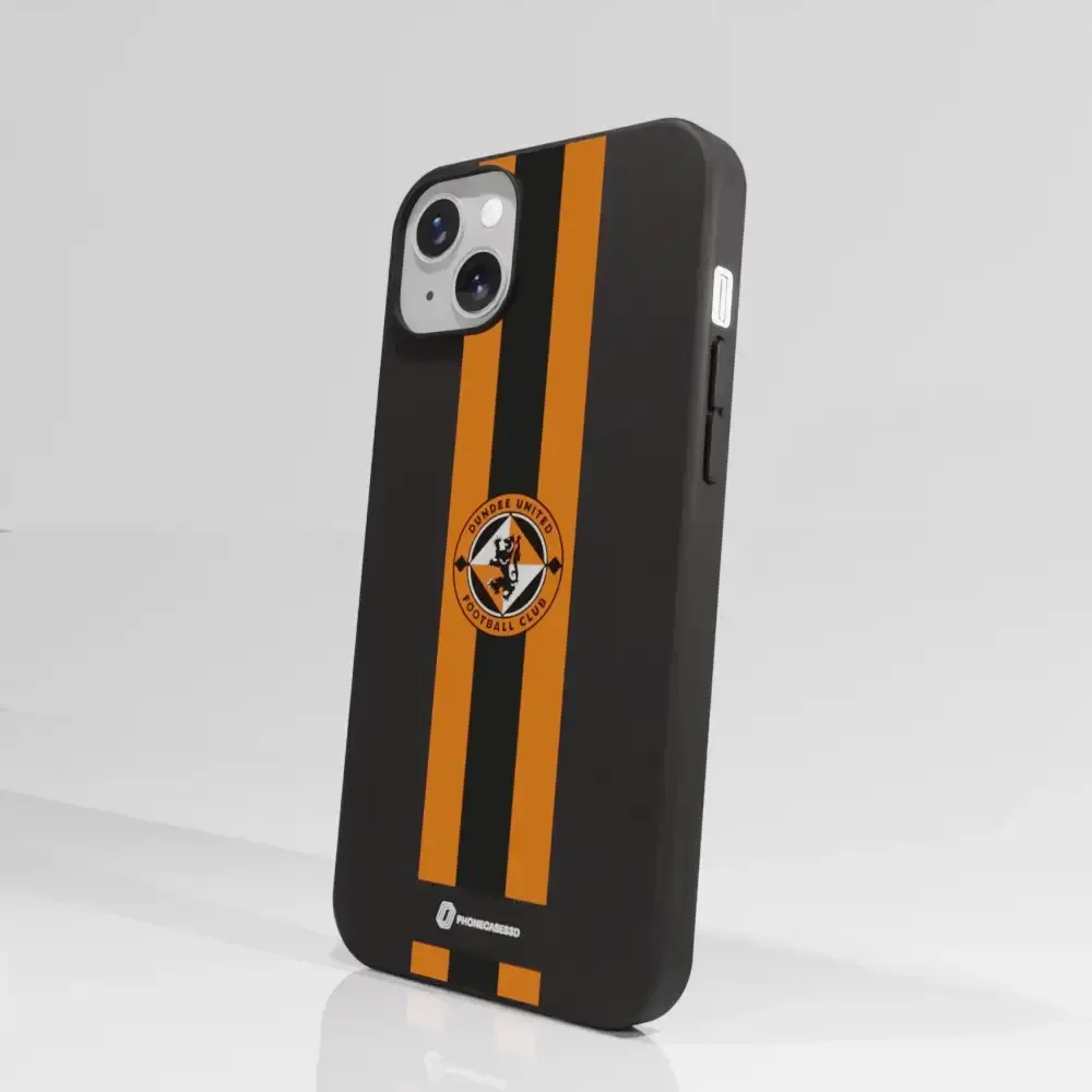 Dundee United Official Compostable Phone Case Design Stripes - Image 55