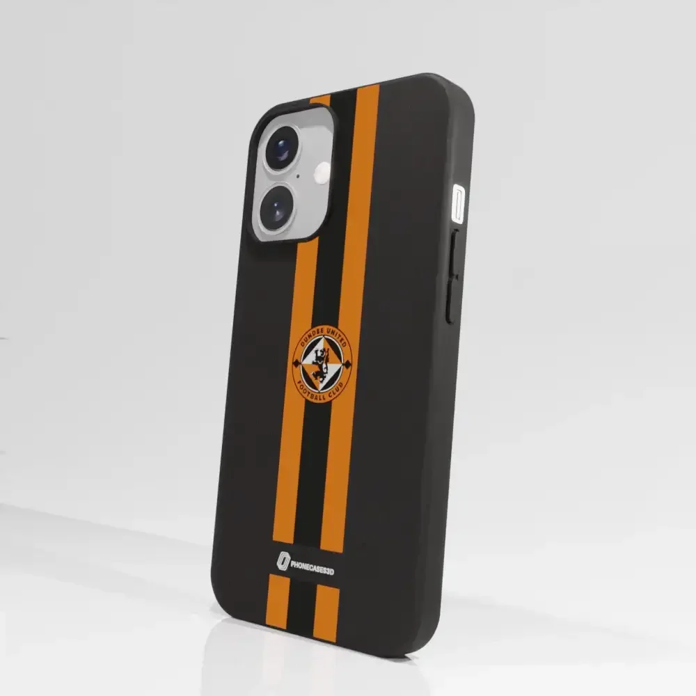 Dundee United Official Compostable Phone Case Design Stripes - Image 62