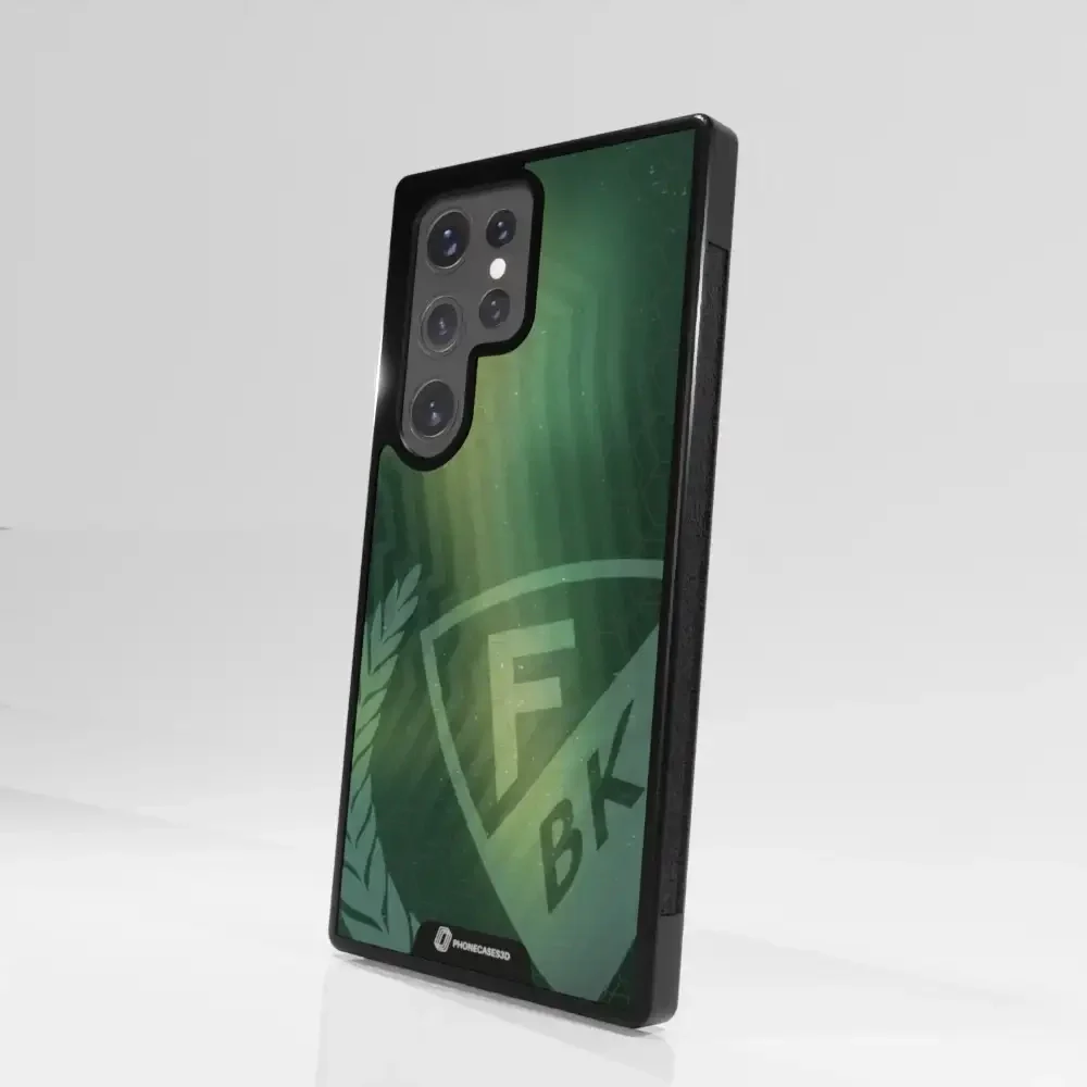 Färjestad BK Official 3D Phone Case Design Noise green background - Image 111