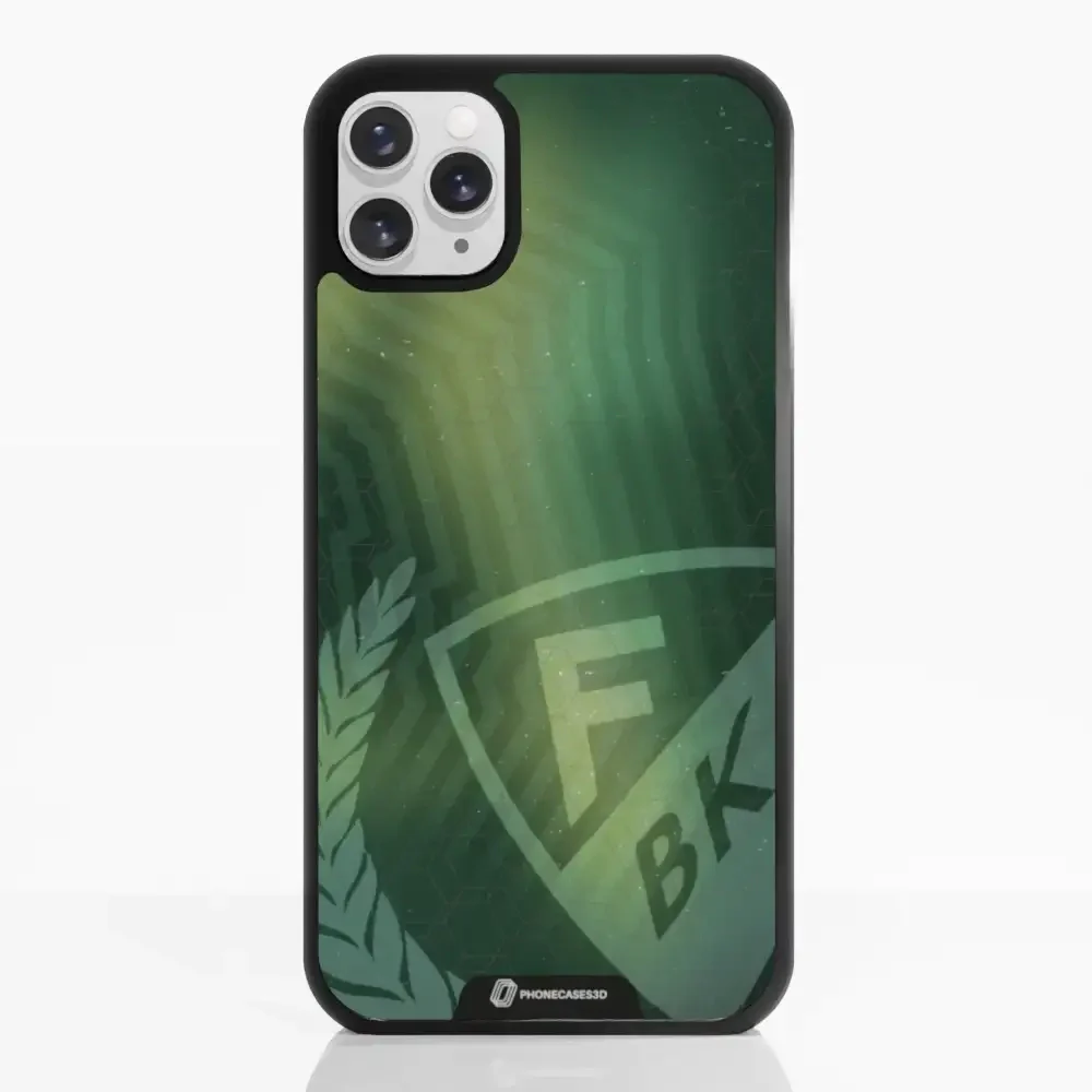 Färjestad BK Official 3D Phone Case Design Noise green background - Image 3