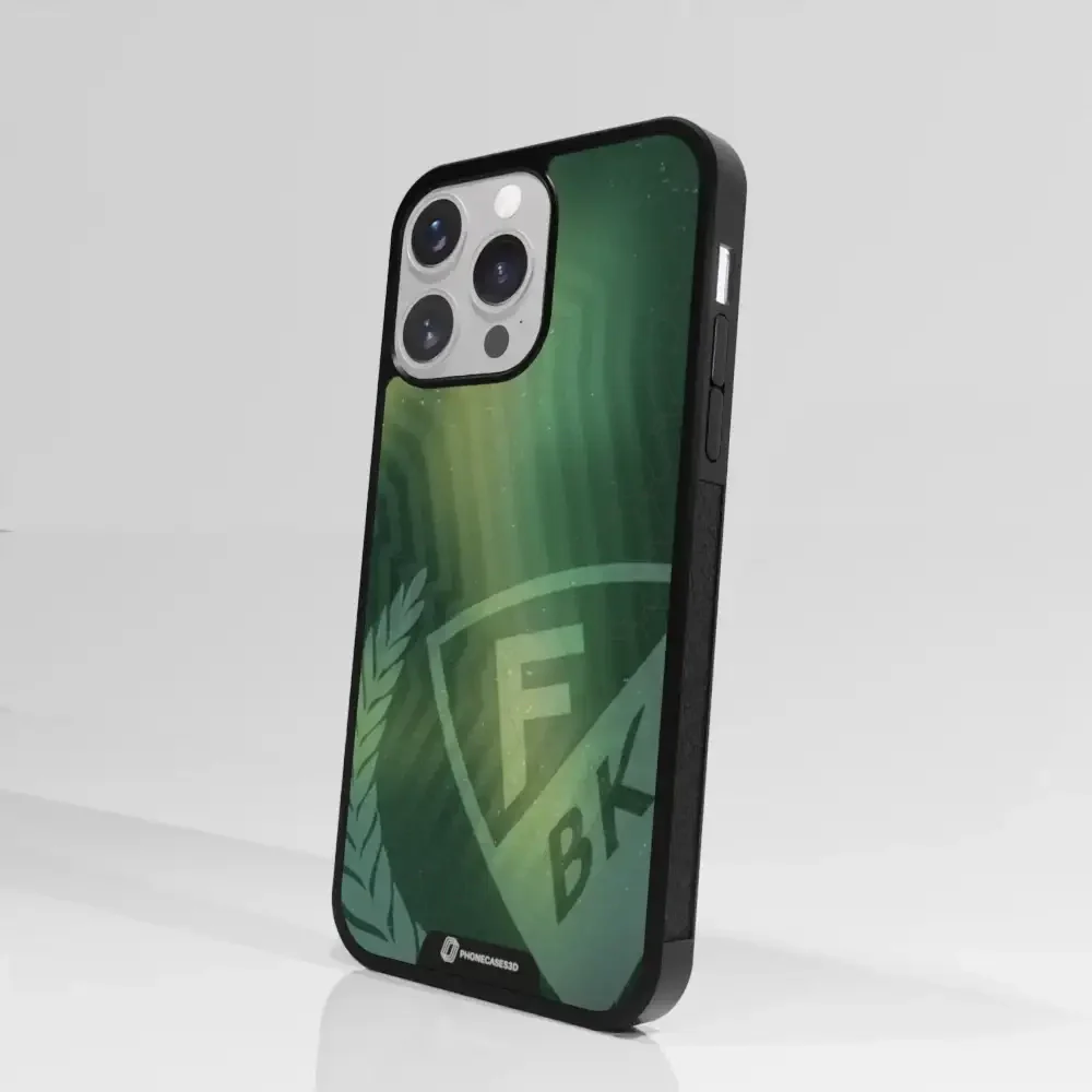 Färjestad BK Official 3D Phone Case Design Noise green background - Image 87