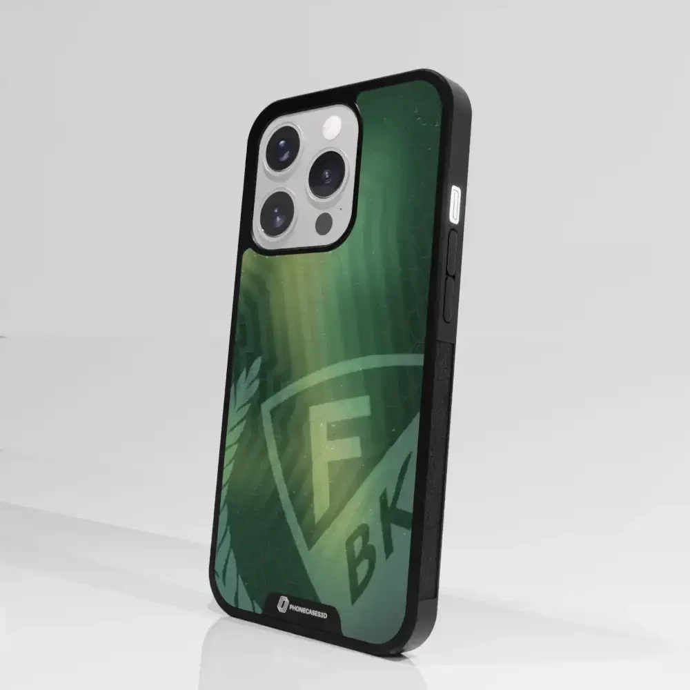Färjestad BK Official 3D Phone Case Design Noise green background - Image 95