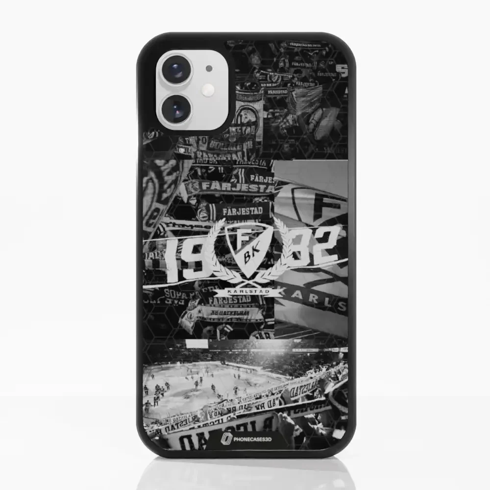 Färjestad BK Official 3D Phone Case Design photography black & white
