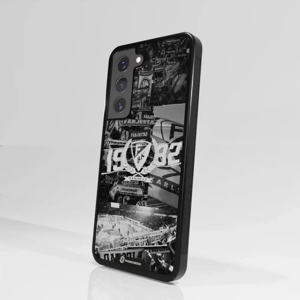 Färjestad BK Official 3D Phone Case Design photography black & white - Image 100