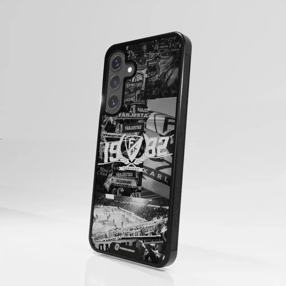 Färjestad BK Official 3D Phone Case Design photography black & white - Image 110