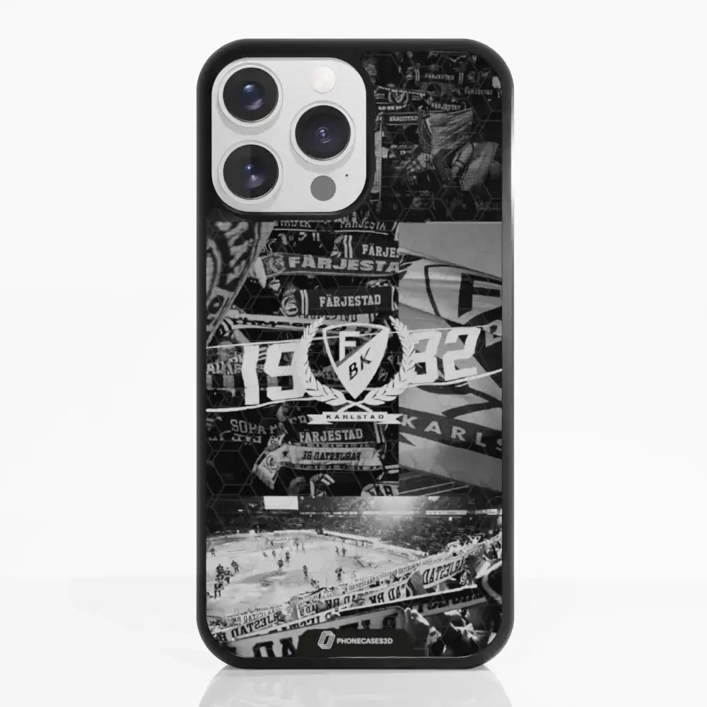Färjestad BK Official 3D Phone Case Design photography black & white - Image 15