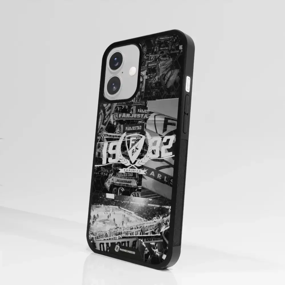 Färjestad BK Official 3D Phone Case Design photography black & white - Image 92