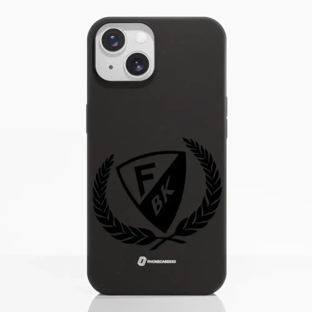 Färjestad BK Official Compostable Phone Case black shield - Image 14