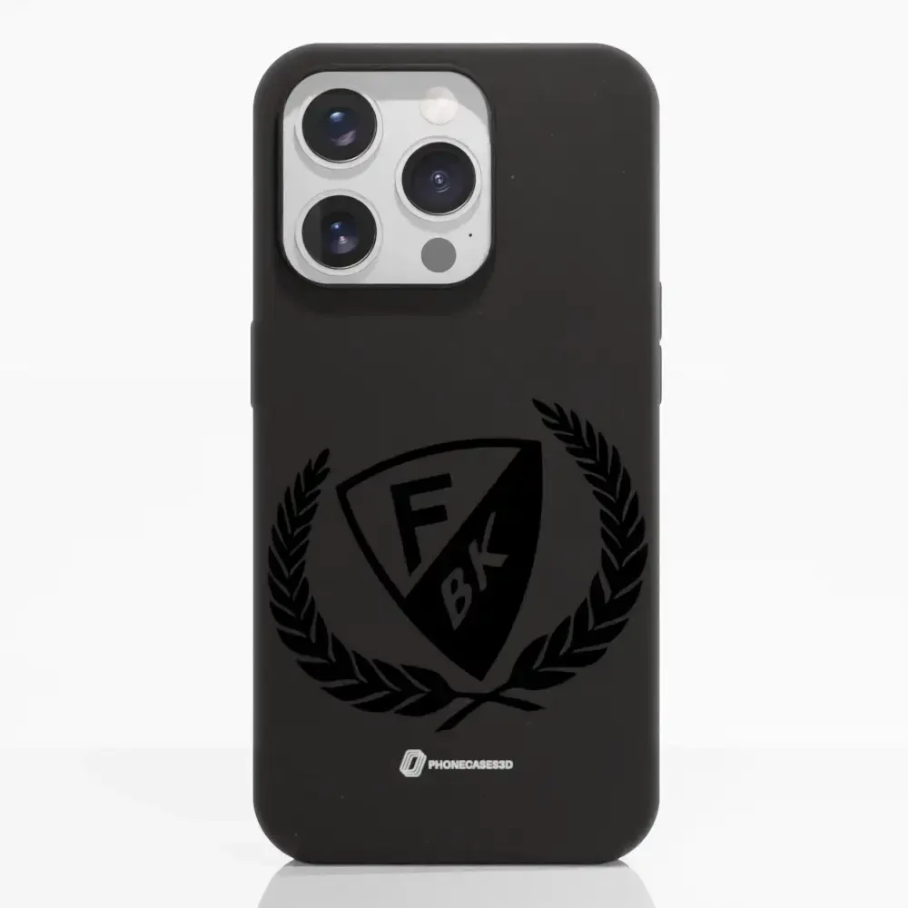 Färjestad BK Official Compostable Phone Case black shield - Image 16